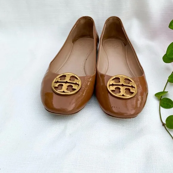 Tory Burch Reva Flats Sz 7 - Picture 2 of 5